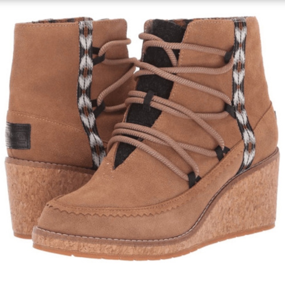 Euc Pendleton Islegate Wedge Boot, Toasted Coconu… - image 7